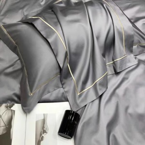 Factory New Design Hot Sale Satin Pillowcase Hair  Pillowcase Home Decor Oem 100% Poly Satin Pillowcase